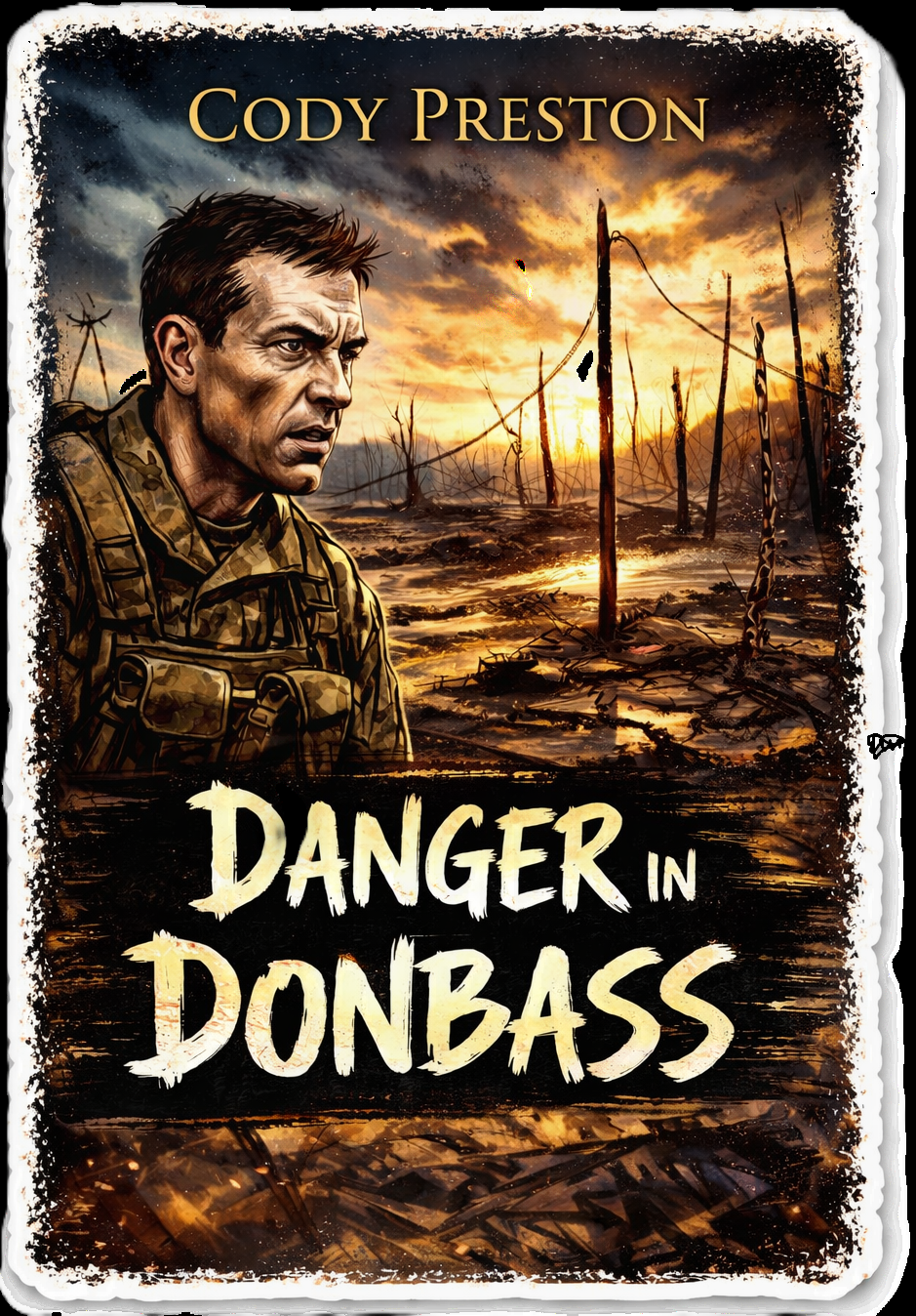 Danger in Donbass Cover